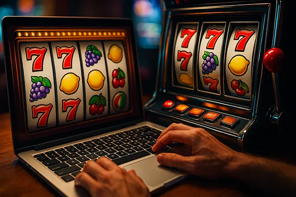 Free vs real slots
