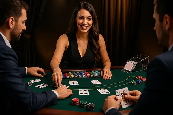 Blackjack decision moment