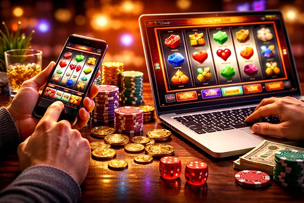 casino game interface